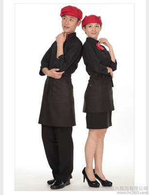 供应钲兴ZX-400餐饮类服务人员衬衫工作服定制图片_高清图_细节图